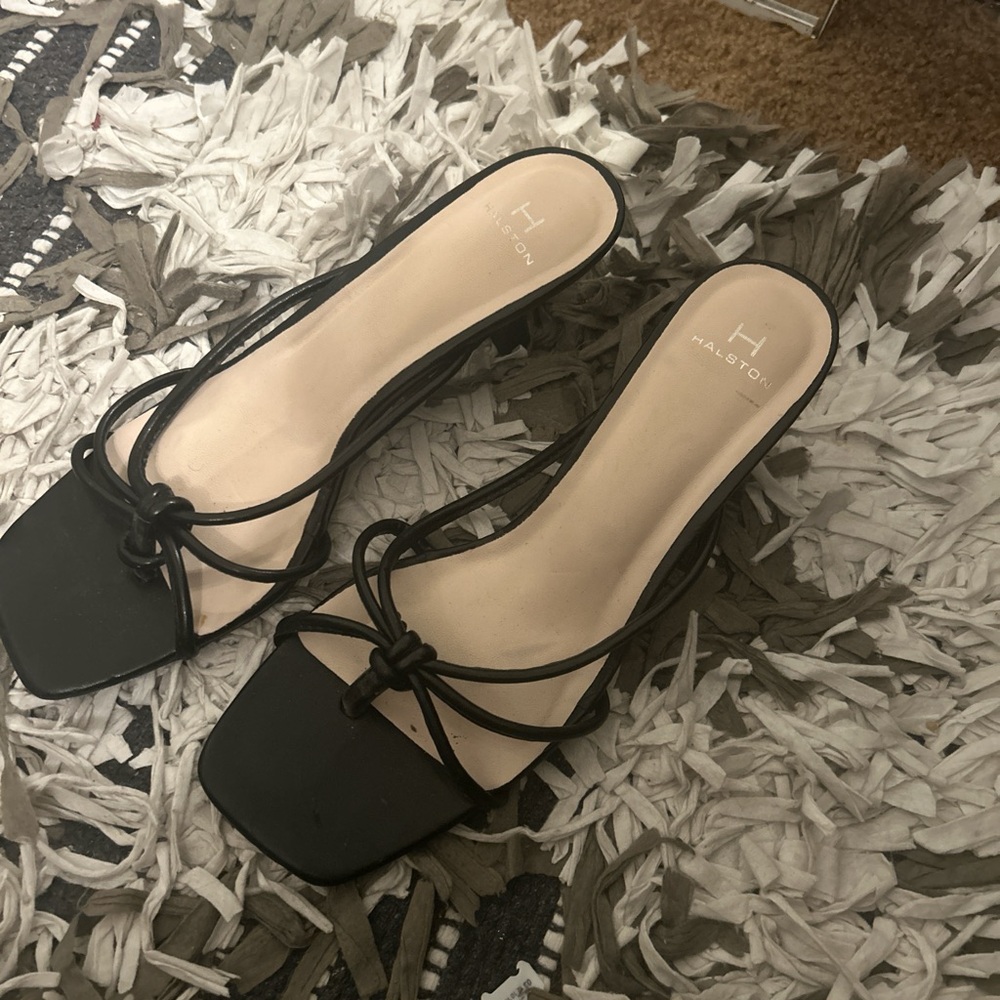 Halston Heritage Black Women's Sandals